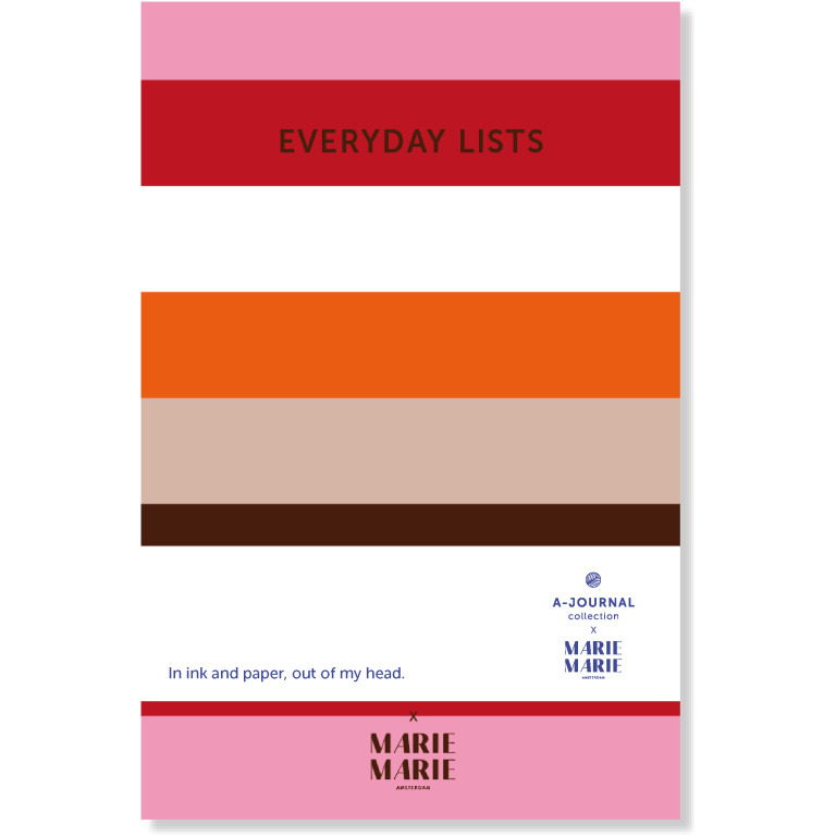 A-Journal x Marie Marie Notepad